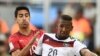 Jerome Boateng, lors de son match de football du Groupe G de la Coupe du Monde 2014 à Fonte Nova de Salvador, le 16 juin 2014. 