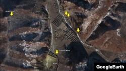 谷歌地圖顯示據稱是北韓的第12號勞改營（資料照片）