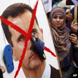 Les manifestants exigent la fin du régime Assad