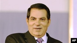 Tunisia's President Zine El Abidine Ben Ali (2008 file photo)