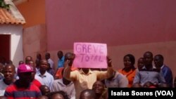 Professores em greve, Malanje, Angola