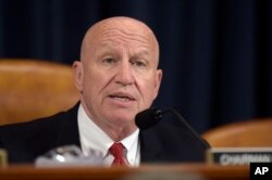 FILE - House Ways and Means Committee Chairman Kevin Brady, R-Texas., speaks during a meeting on Capitol Hill in Washington, March 28, 2017.