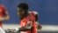 Serge Aurier lors d'un match entre le Real Madrid et le PSG à Columbus, Ohio, USA, le 27 juillet 2016.