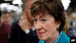 Senator partai Republik dari negara bagian Maine, Susan Collins (foto: dok). 