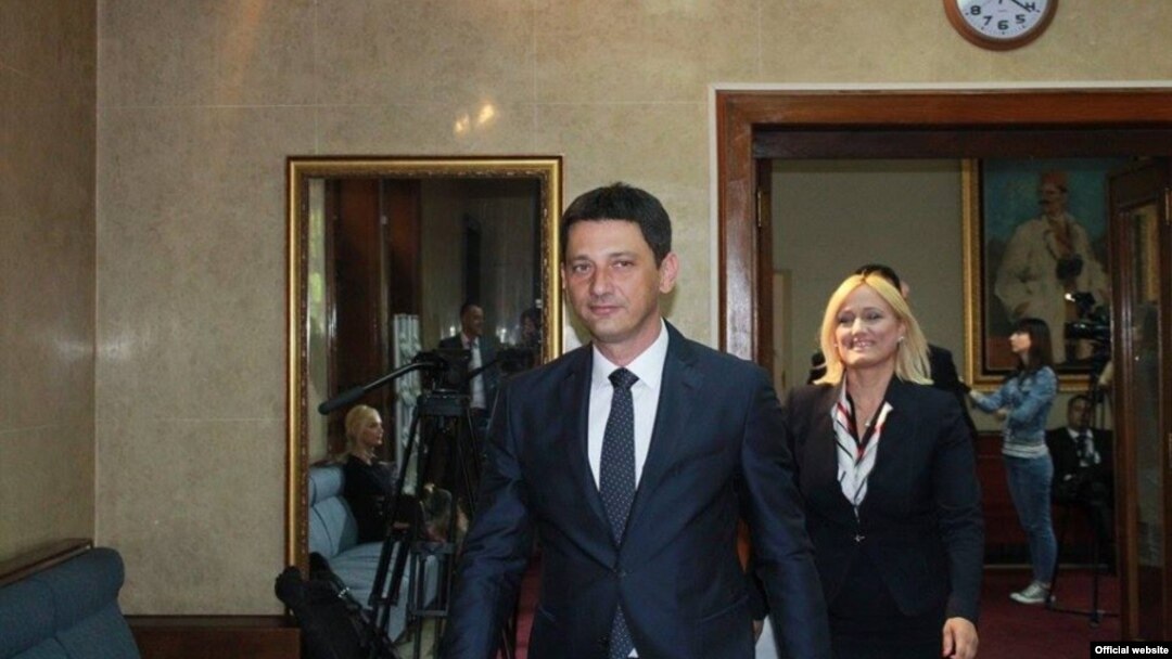 Darko Pajović i Azra Jasavić (foto: rtcg.me)