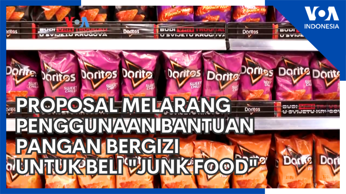 Proposal Melarang Penggunaan Bantuan Pangan Bergizi untuk Beli “Junk Food”