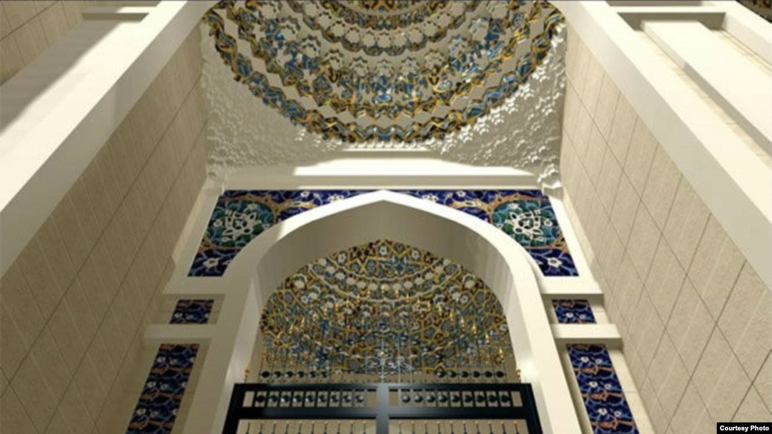 Universitet asosiy darvozasi (Loyiha chizmasidan)