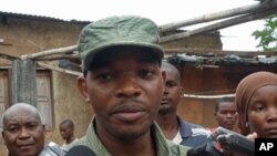 Inácio João Dina, porta-voz da Polícia de Moçambique