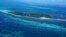 FILE - An aerial view of the outlying Atoll National Park of the Dongsha Islands, 150 miles (236 kilometers) southwest of the southern Taiwanese port of Kaohsiung, Taiwan, Sept. 15, 2010. 