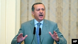 Turkish Prime Minister Recep Tayyip Erdogan in Istanbul, August 17, 2011