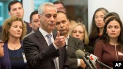 El alcalde de Chicago, Rahm Emanuel, es uno de los que se oponen a las políticas de Trump respecto de las ciudades "santuario".