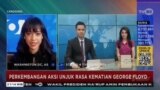 Perkembangan Aksi Unjuk Rasa Kematian George Flyod