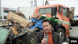 FILE - VOA's Steve Herman was among the first Western reporters on the scene immediately following the accident at the Fukushima Daiichi nuclear power plant.