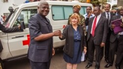 Ameriki jamana kɔkankow minisiriso ka kumalasela ka fɔ la, lasigiden Kathleen FitzGibbon sera Niamey 