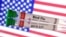 FILE - A test tube labeled "Bird Flu" is seen in front of a U.S. flag in this illustration created June 10, 2024.