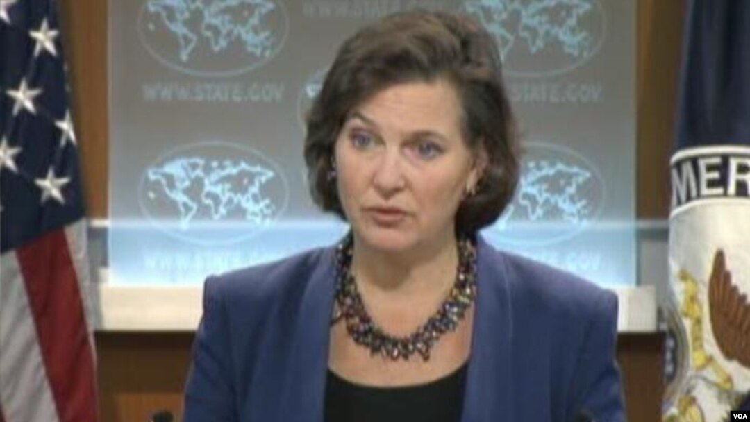 Juru bicara Deplu AS Victoria Nuland menyatakan puas dengan dialog pertama soal HAM antara AS dan Burma di Naypyidaw (foto: dok).