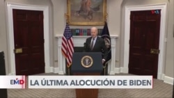 Biden se despide de su presidencia: “He entregado mi corazón”