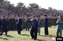 2일 김정은 북한 국무위원장이 서부지구 조선인민군 특수작전부대 훈련기지를 현지시찰 했다고 보도했다. (사진출처: 조선중앙통신)