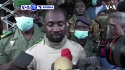 VOA60 AFIRKA: Kanar Assimi Goita ya gabatar da kansa a matsayin jagoran sojojin da suka hambarar da shugaban Mali