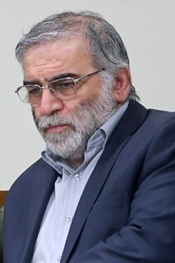 El científico iraní Mohsen Fakhrizadeh. Foto de la agencia WANA distribuida por Reuters.