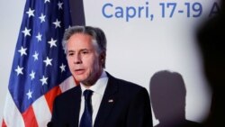 Нема да зборувам за тоа освен да кажам дека САД не биле вклучени во никакви офанзивни операции, рече Блинкен на прес-конференцијата на состанокот на министрите за надворешни работи на Г7 на јужниот италијански остров Капри
