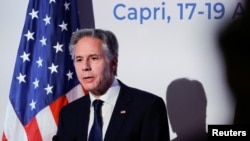 Нема да зборувам за тоа освен да кажам дека САД не биле вклучени во никакви офанзивни операции, рече Блинкен на прес-конференцијата на состанокот на министрите за надворешни работи на Г7 на јужниот италијански остров Капри
