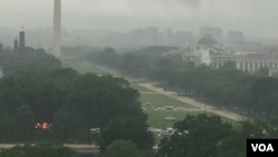 National Mall wurin da mutumin ya kutsa jiya Talata