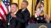 آخرین مراسم اهدای «مدال آزادی ریاست جمهوری» توسط باراک اوباما