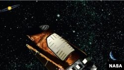 FILE - Undated artist's rendering of Kepler space telescope released by NASA.