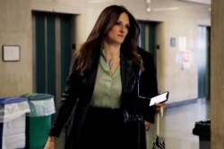 Donna Rotunno, Harvey Weinstein's attorney, arrives at court for his rape trial, in New York, Feb. 4, 2020.