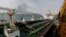 FILE - The Iranian tanker Fortune is anchored at the El Palito refinery near Puerto Cabello, Venezuela, May 25, 2020. U.S. officials said Aug. 13, 2020, that the Trump administration had seized the cargo of four tankers transporting fuel to Venezuela.