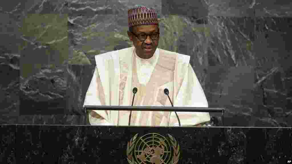 Nigeria President Muhammadu Buhari.
