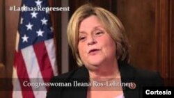 Legisladora republicana por Florida, Ileana Ros-Lehtinen