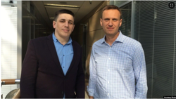 Андрей Боровиков и Алексей Навальный (архивное фото)