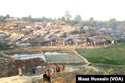 Rohingyas who fled Myanmar over the past decades live in this decrepit Kutupalong illegal Rohingya refugee colony in Cox’s Bazar district, Bangladesh.