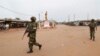 FILE - Burundian peacekeepers are seen patrolling a neighborhood in Bangui, capital of the Central African Republic, April 30, 2014.