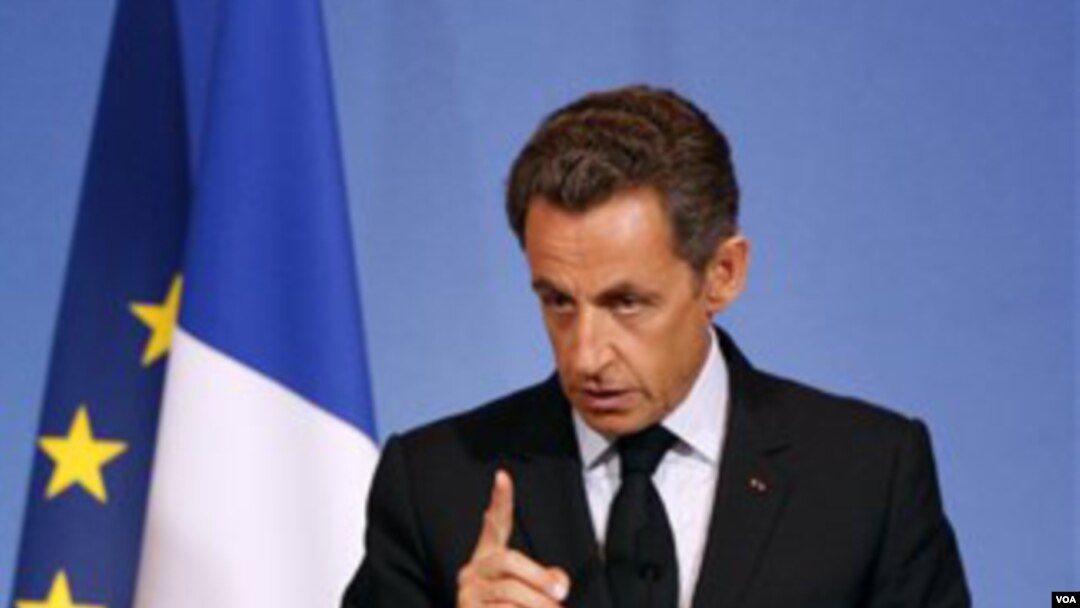 Presiden Perancis Nicolas Sarkozy