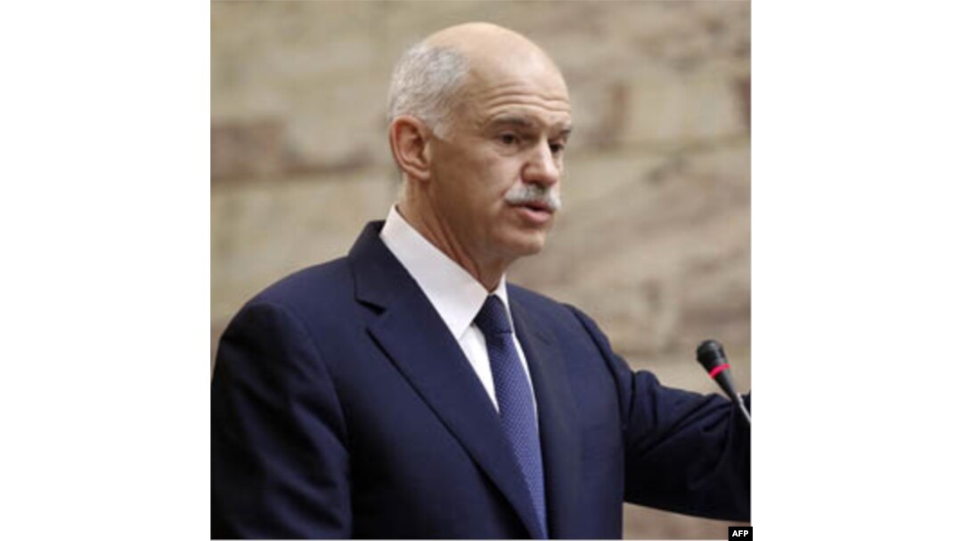 Gretsiya Bosh vaziri Yorgus Papandreu referendum taklifidan voz kechdi