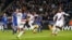 But de Wilfried Zaha lors du match entre Leicester City et Crystal Palace le 23 février 2019.