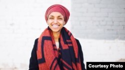 Umwimukira IIhan Omar aturuka muri Somaliya, yatsindiye ikibanza c'Umushingamateka muri Reta ya Minnesota
