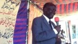 South Sudan opposition leader Lam Akol, shown here giving a speech at the University of Juba in 2013, has filed a legal complaint against President Salva Kiir's order to expand the number of states from 10 to 28.