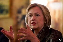 Democratic presidential candidate Hillary Clinton in Charlotte, N.C., Sunday, Oct. 2, 2016.