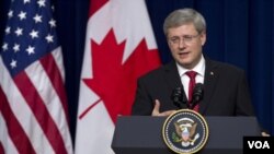 El primer ministro Sthepen Harper dijo que se creará una “nueva y moderna frontera”.