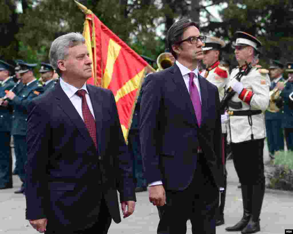 Inauguration of the president Stevo Pendarovski and Ivanov in villa Vodno 1