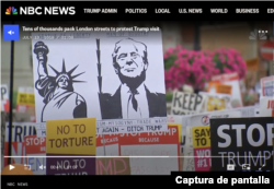 Captura de pantalla del video publicado por NBC News (original).