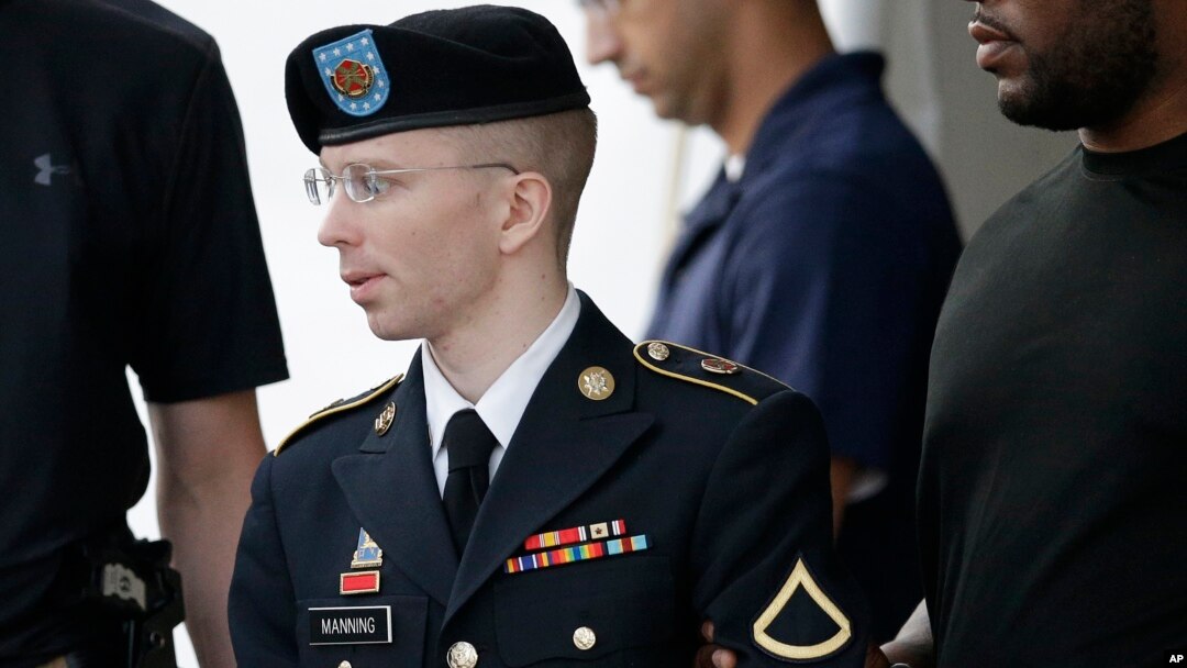 Bradley Manning diputuskan tidak bersalah atas tuduhan membantu musuh secara tidak langsung dalam sidang hari Selasa 30/7 (foto: dok). 