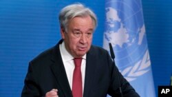  ကုလသမဂ္ဂ အတွင်းရေးမှူးချုပ် António Guterres