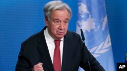 Sekjen PBB Antonio Guterres 