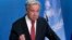 ကုလသမဂ္ဂ အတွင်းရေးမှူးချုပ် Antonio Guterres. (ဒီဇင်ဘာ ၁၇၊ ၂၀၂၀)