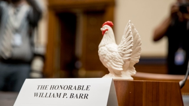 U.S. Attorney General Barr Refuses Testimony to House - May 03, 2019